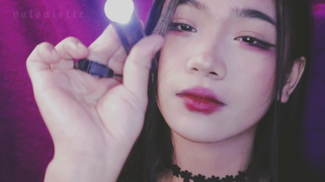 1 minute ASMR ☁︎ 𝐪𝐮𝐢𝐜𝐤 𝐞𝐲𝐞 𝐞𝐱𝐚𝐦 ⚡