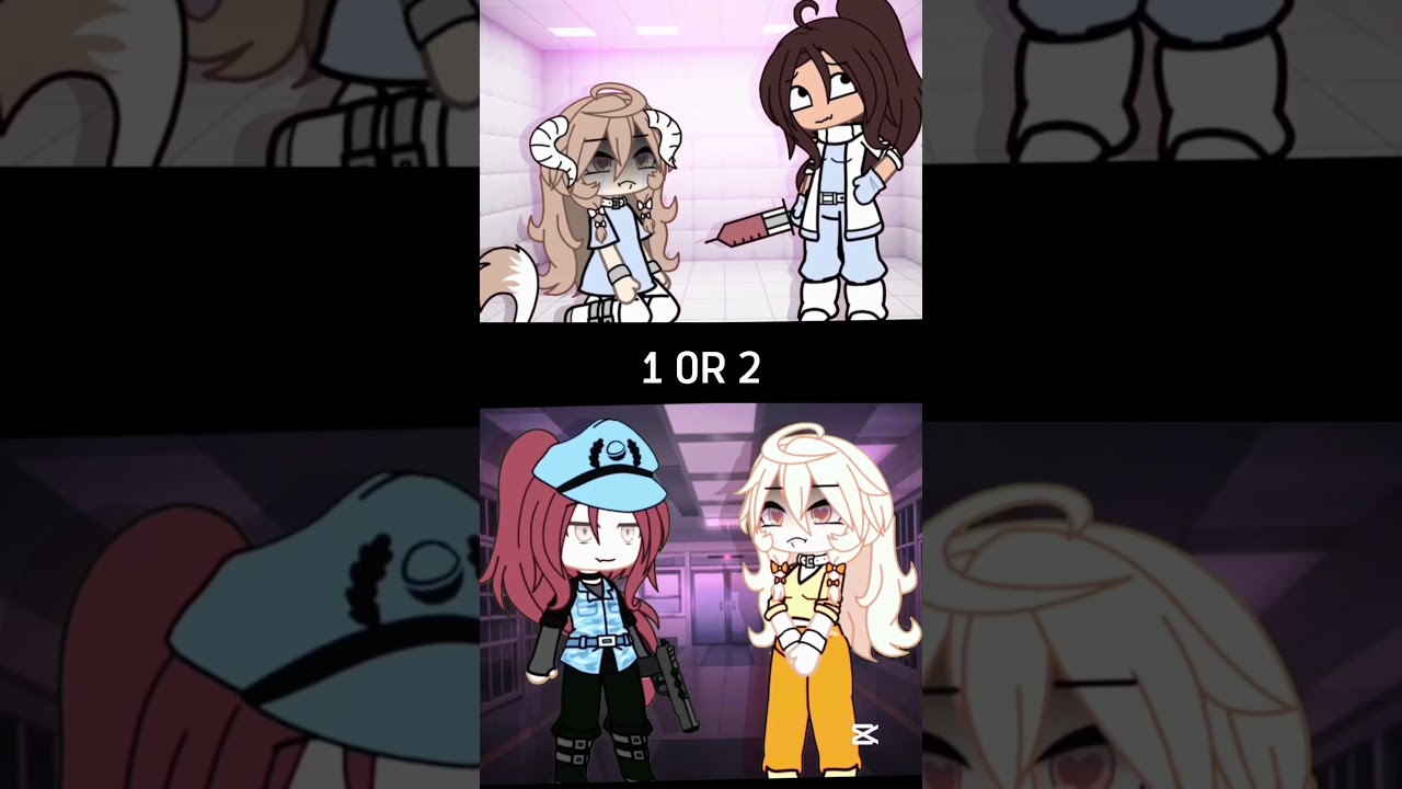 1 OR 2 #gacha #1or2 #gachatrend #gachaedit #gachalife #gachasad