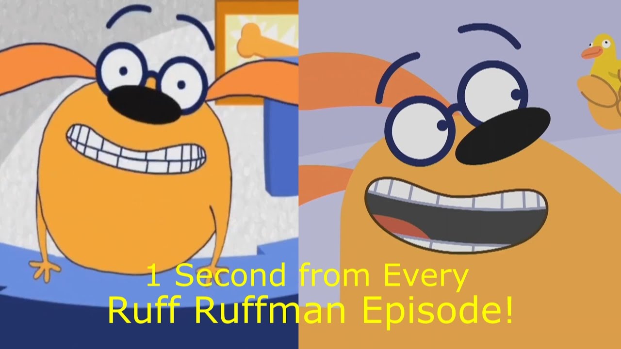 1 Second from Every Ruff Ruffman Episode!