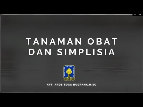 #1 Tanaman Obat dan Simplisia (Prophetic Medicine)