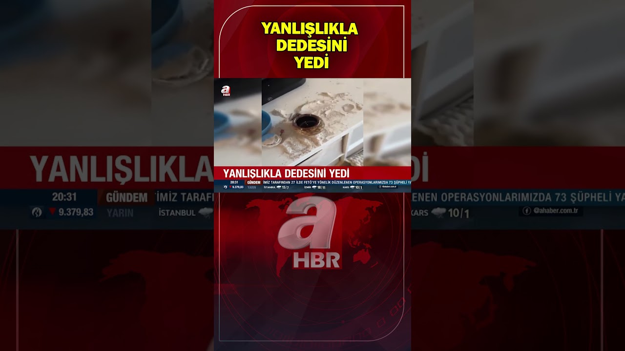 1 yaşındaki çocuk yanlışlıkla dedesini yedi! | A Haber