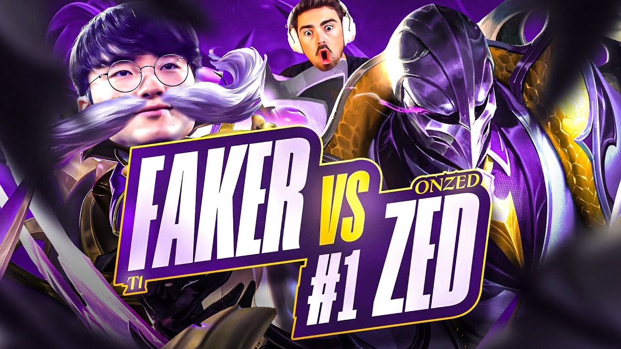 #1 ZED KOREA vs FAKER *15,000 Hours of ZED*