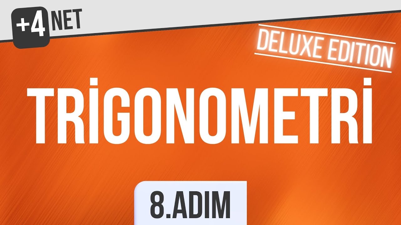 10 Adımda Trigonometri Kampı | Yarım Açı İki Kat Formülleri | 8.Adım