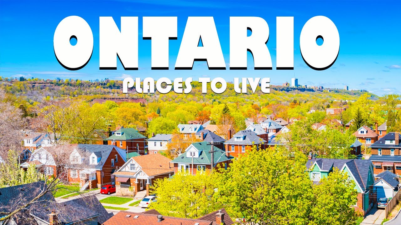 10 Best Places to Live in Ontario (Canada) ᐈ Moving to Ontario | Living in Ontario 4K ☑️