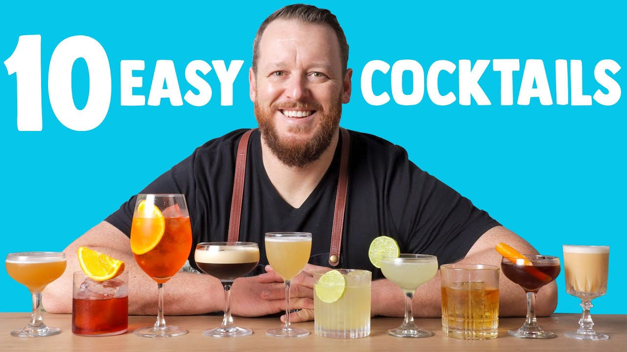 10 Cocktails Every Beginner Can Make