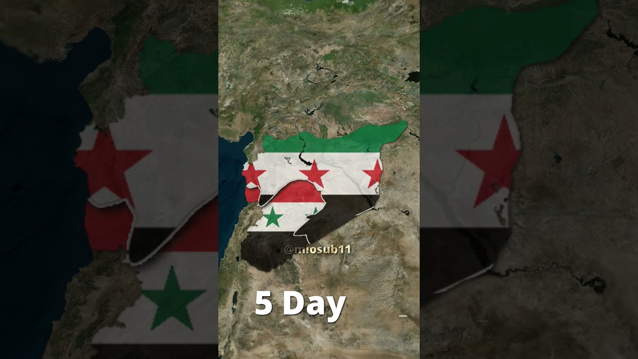 10 days of Syrian civil war #history #mapper #contry