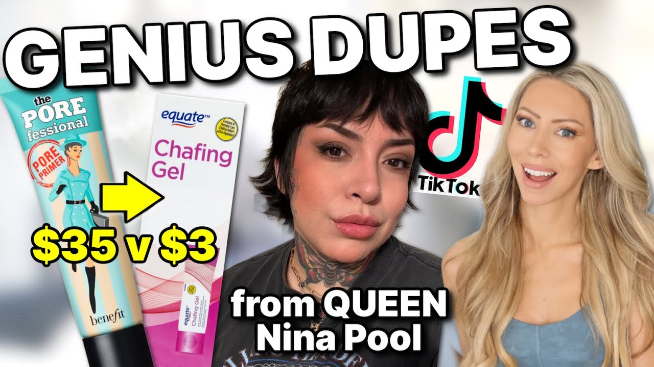 10 *GENIUS* Beauty Dupes from TikTok’s Nina Pool You Will NOT Believe!🤯