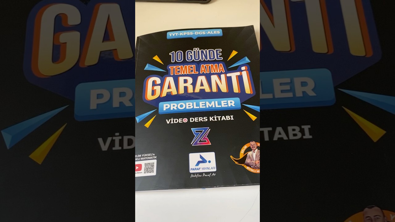 10 günde problemler temel atma garanti kampı incelemesi - bıyıklı matematik ￼#tyt #yks2025 #yks