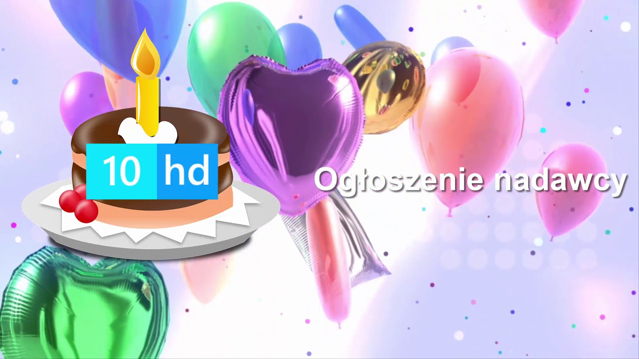 10 HD - Oprawa jubileuszowa (25.06.2018-01.07.2018)