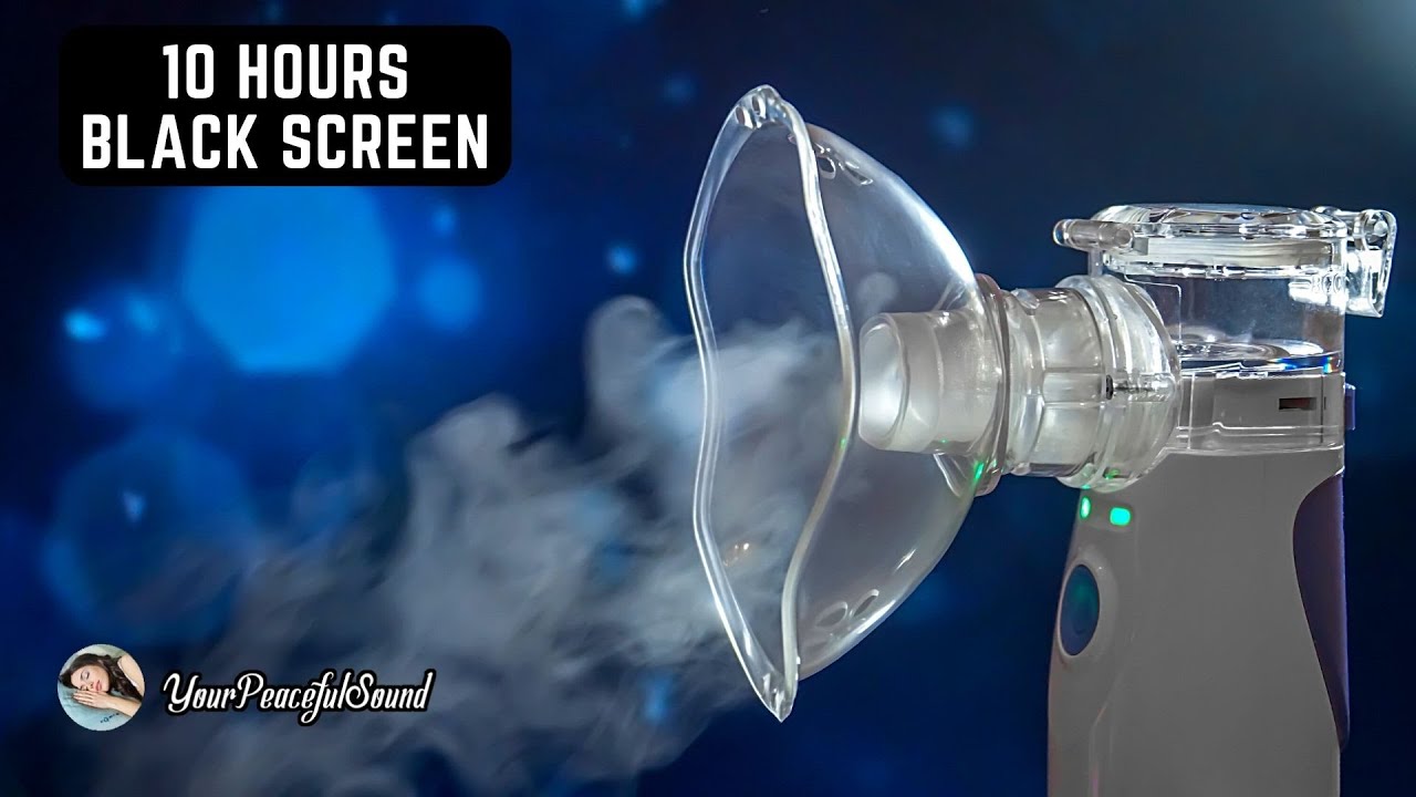 10 Hours of AEROSOL Nebulizer Sound | White Noise - Black Screen | Calm, Relax or Fall Asleep Fast