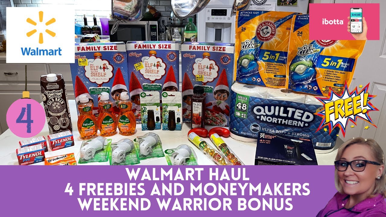 10 Item Challenge at Wal-Mart-4 Freebies and Moneymakers and a MidWeek Bonus with IBOTTA