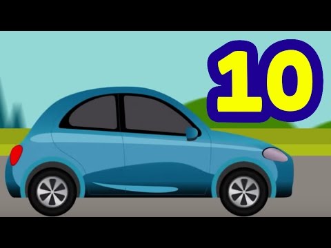 10 Küçük Araba - Sayı Saymayı Öğreniyoruz