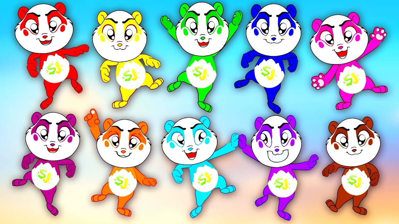 10 Little Pandas and more great Panda Bo compilations - Kids Songs & Nursery Rhymes