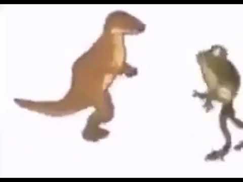 10 MINUTES DINOSAUR AND FROG DANCE 10 DAKİKA KURBAĞA DİNOZOR DANS