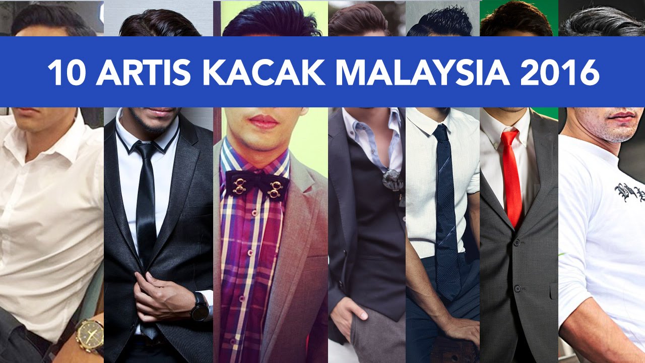10 pelakon kacak Malaysia 2016