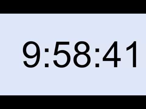 10 Saatlik Video