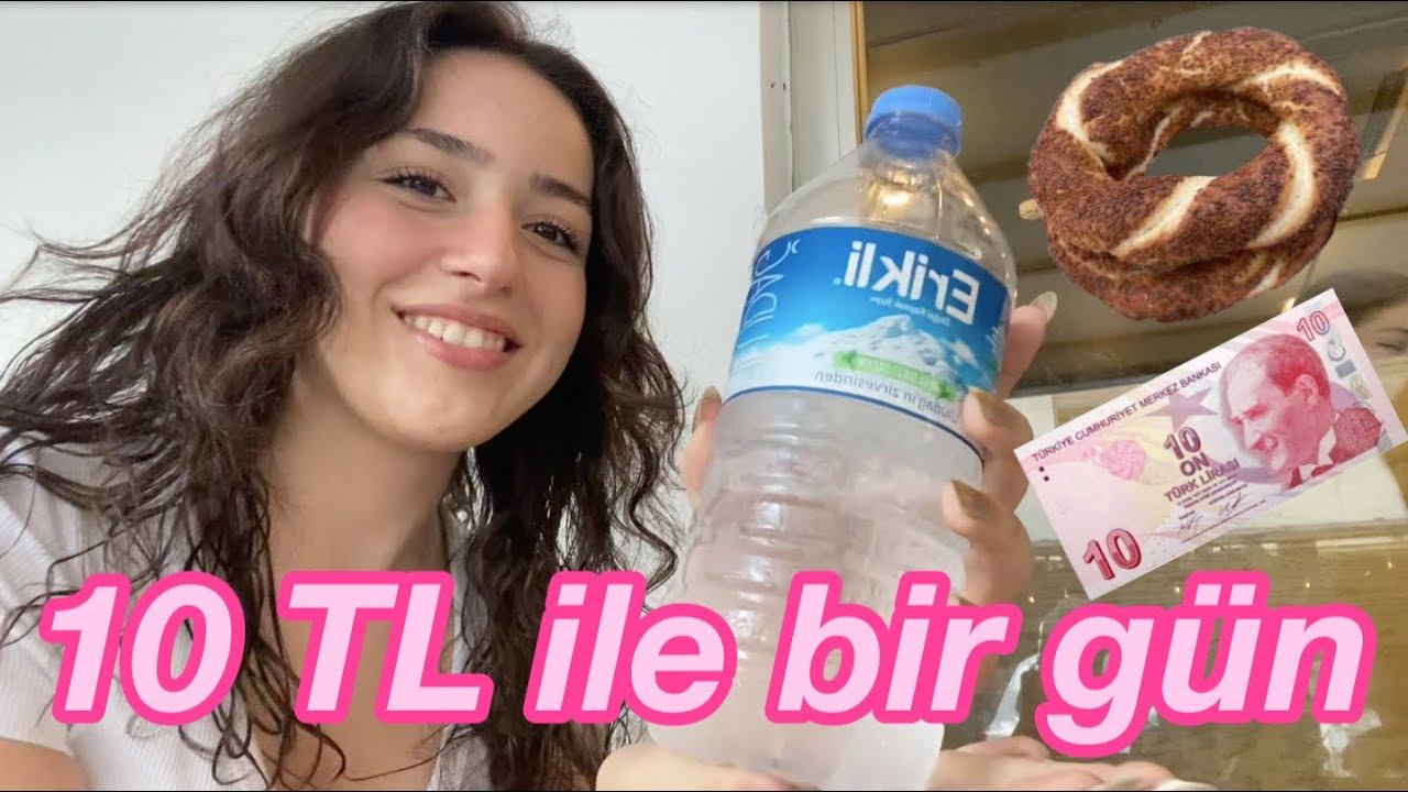 10 tl ile bir gün geçirmeye çalıştım💸🤩