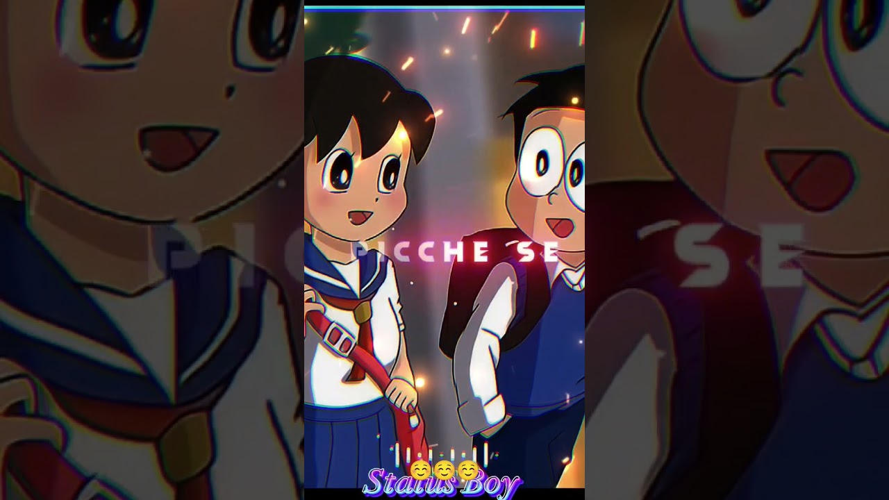 10. Trend Alert! Dive into the Current Craze with Nobita and Sizuka's Jaw-Dropping 4K Edits