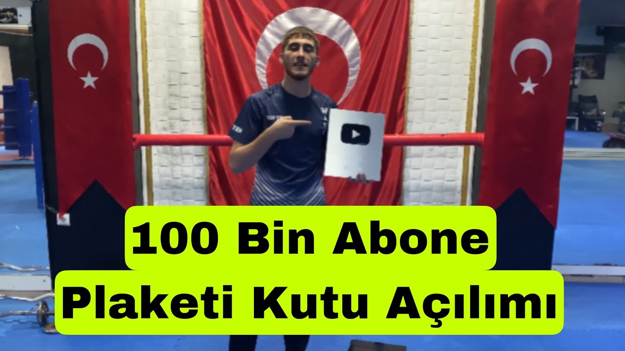 100 Bin Abone Gümüş Plaketi Kutu Açılımı