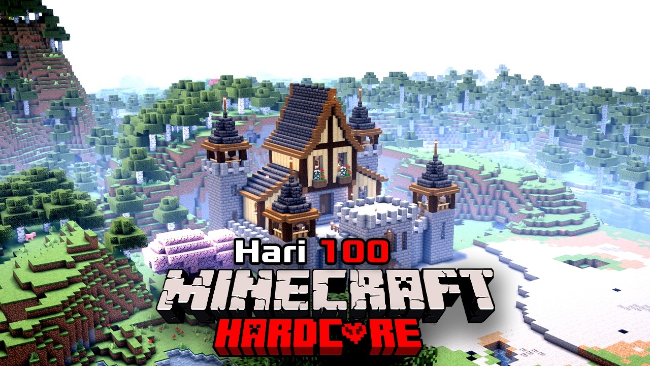 100 Hari Minecraft Hardcore #minecraft  #100hariminecraft  #100hariminecrafthardocre