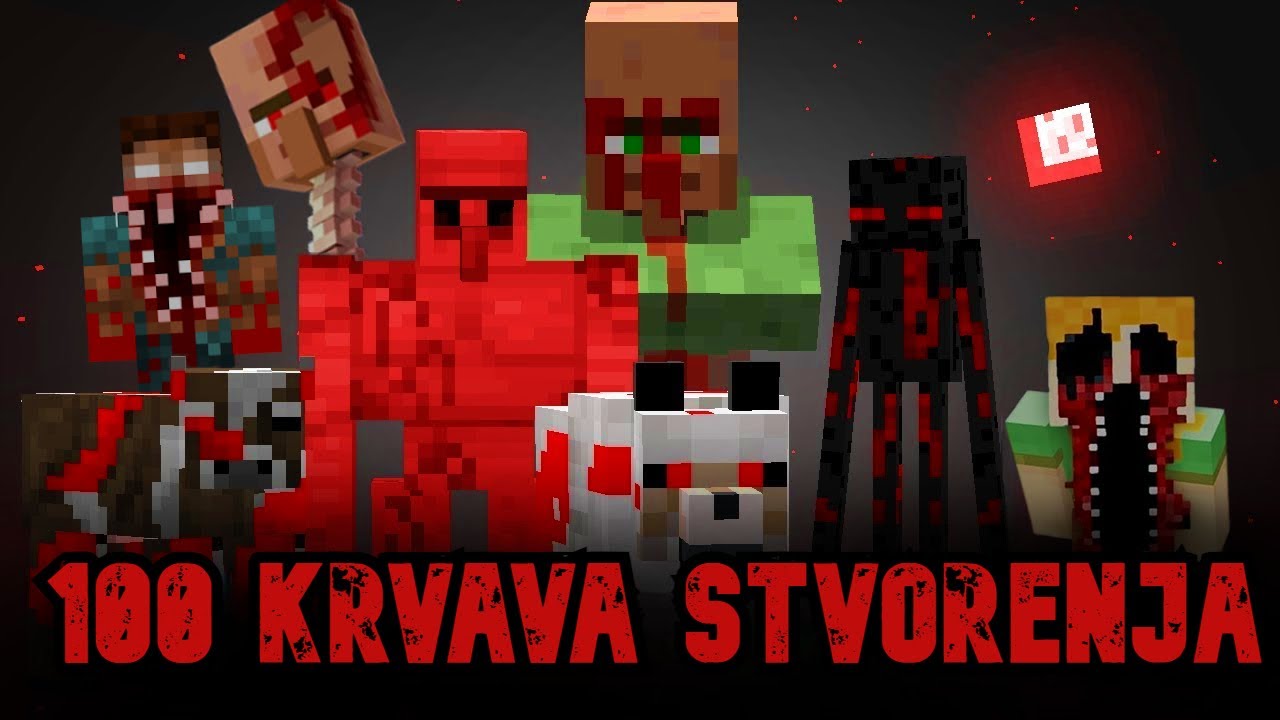 100 Krvavih Legendi u Minecraftu za 24 Sata