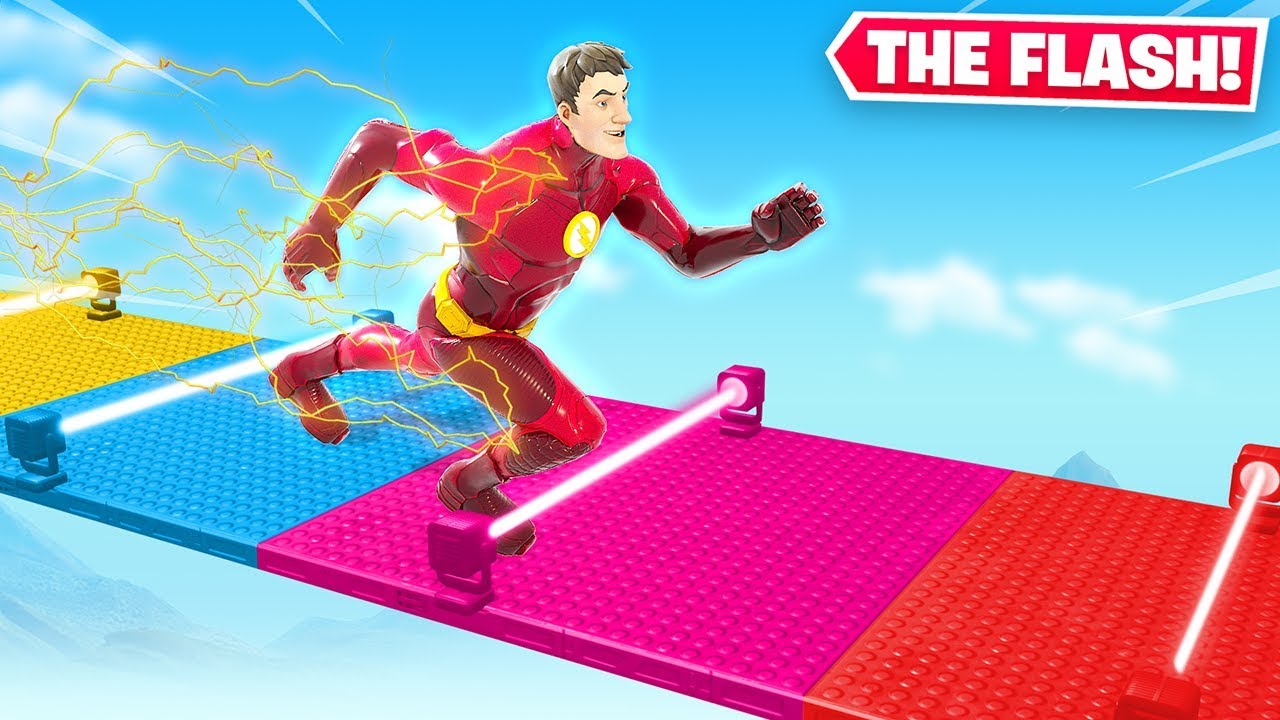100 Level FLASH Deathrun MAP! (Fortnite Creative)