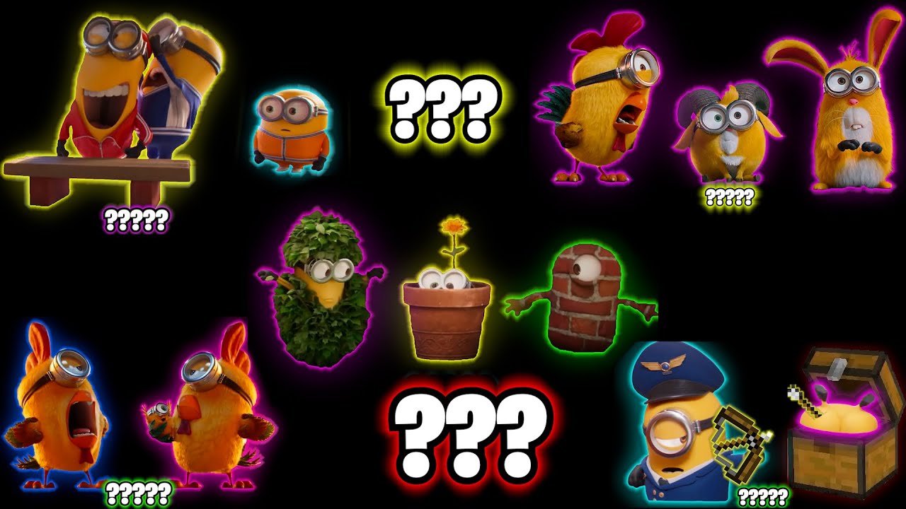 100 Minions Super Compilation Sound Variations in 8 Minutes