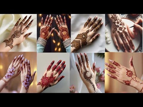 100 New Mehndi Designs 2025/Simple Mehndi Designs/Mehndi ke Design