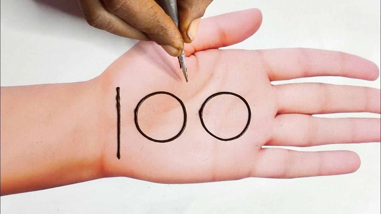 100 number magic mehndi design tricks | Front hand very beautiful mehndi designs | mehandi designs