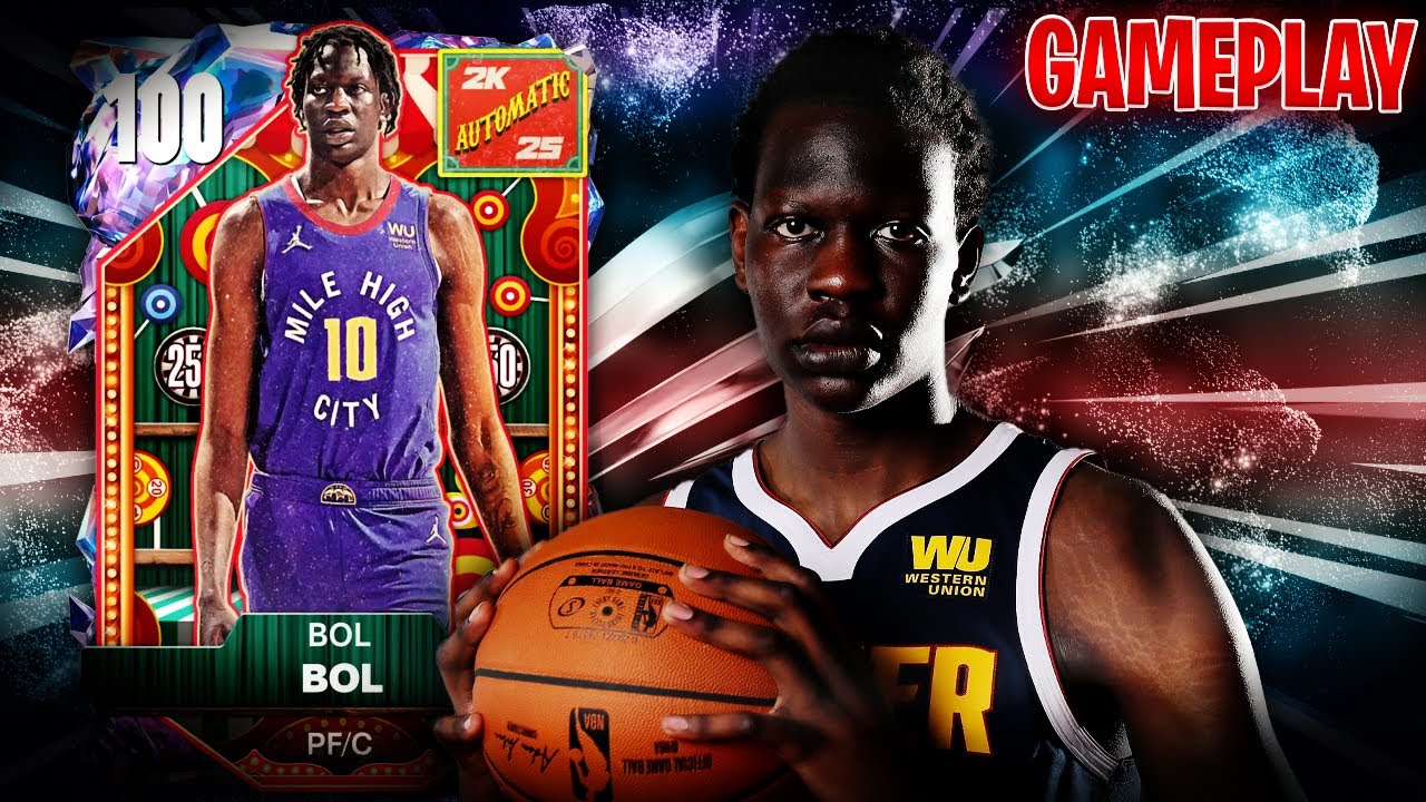 100 OVERALL BOL BOL IS GLITCHY BUT OVERALL UNDERWHELMING IN NBA 2K25 MyTEAM!!