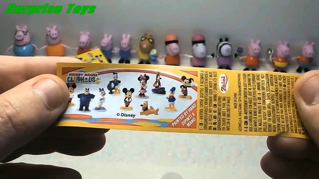 100 Surprise Eggs, New, PEPPA PIG, Mickey Mouse, Frozen, Disney, Маша и Медведь, Masha i Medved