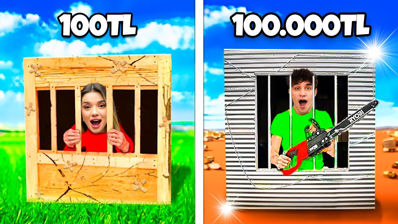 100 TL VS 100.000 TL KIRILMAZ KUTU ! İlk Çıkan Kazanır ? Ahmet Can Dündar | Feride | Sıla Dündar