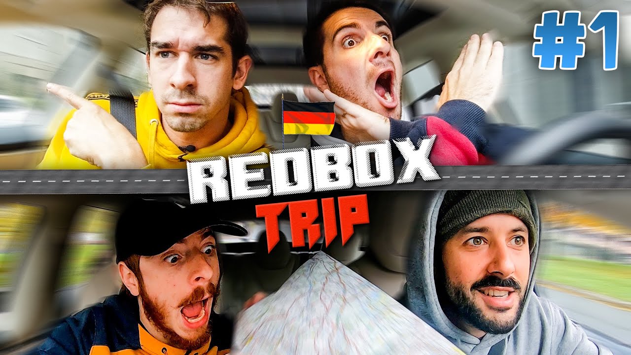 1000 KM SANS CARTE NI GPS ! (EN ALLEMAGNE) - RedBoxTrip2 #1