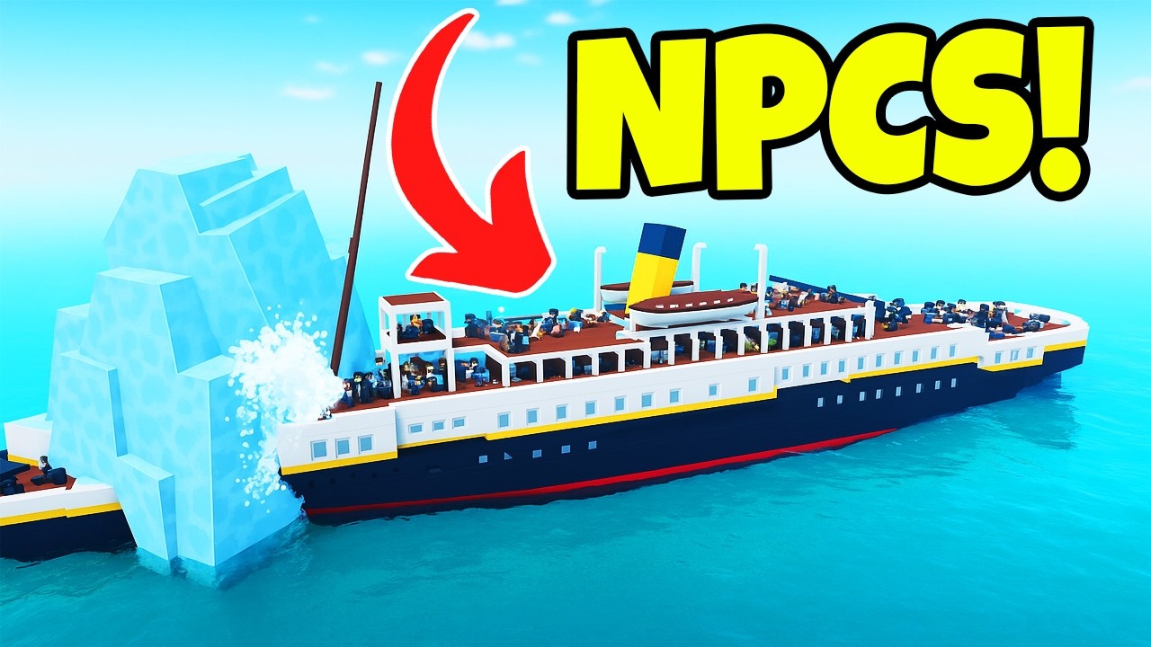 1,000 PASSENGERS vs SINKING Ships! | Roblox Sinking Simulator
