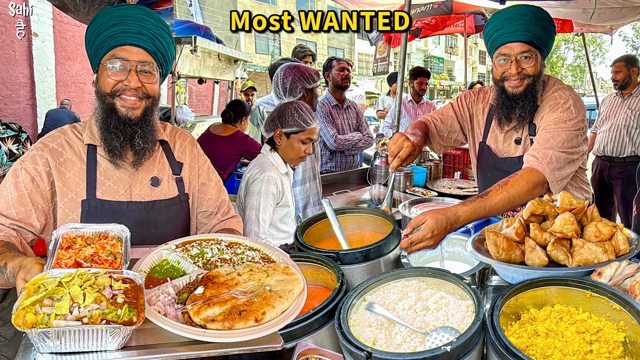 1000 Plates 😍 Bullet Wala HIGHEST SELLING Punjabi Lunch | Street Food India