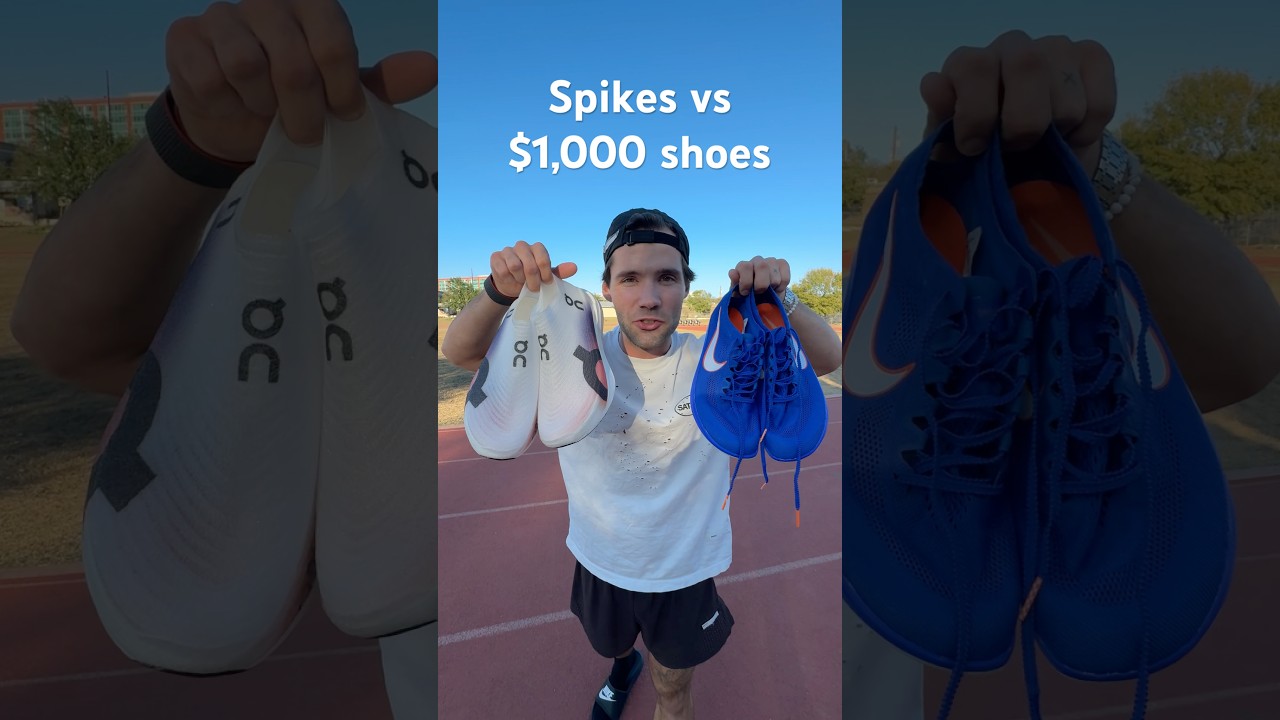 $1,000 shoes vs spikes