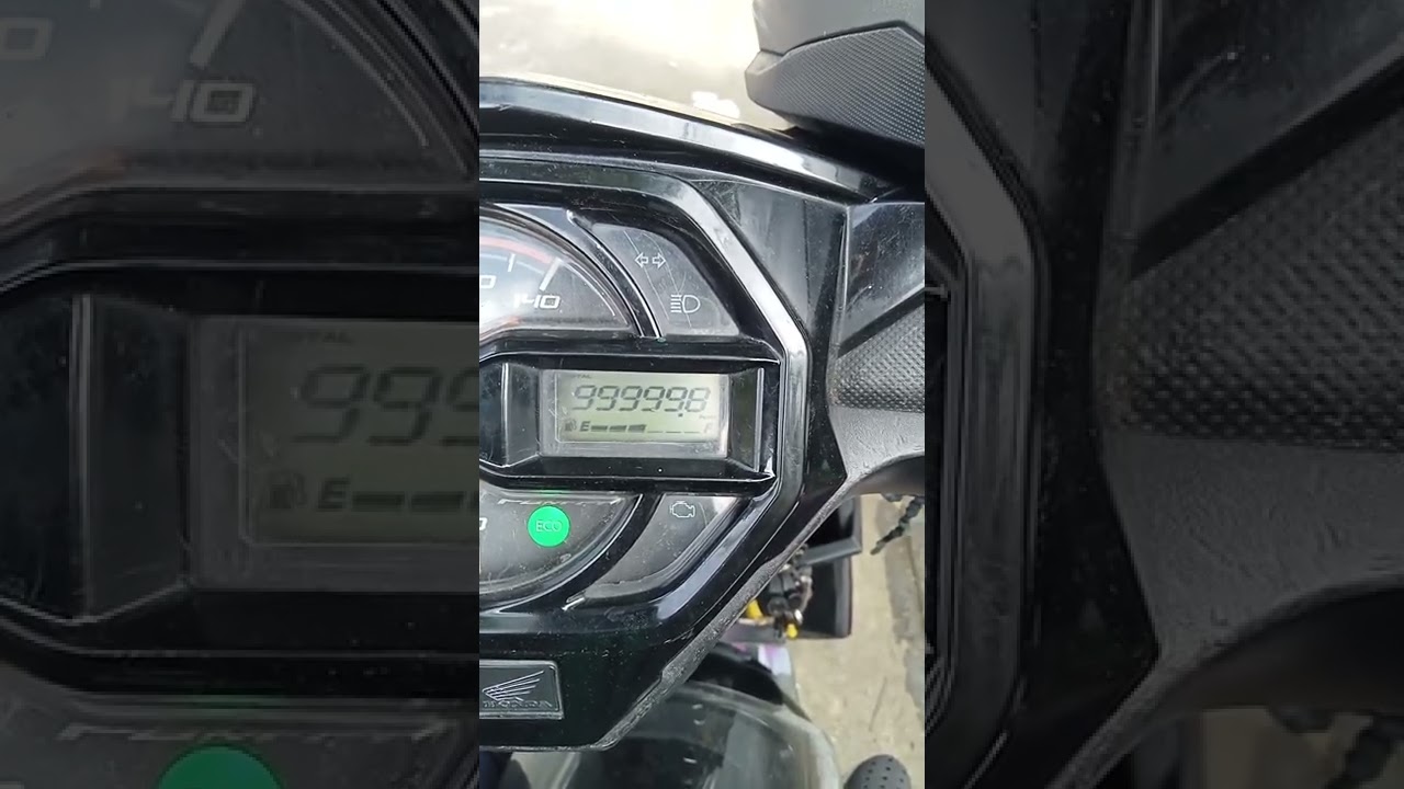100k odo Honda beat fi - back to zero