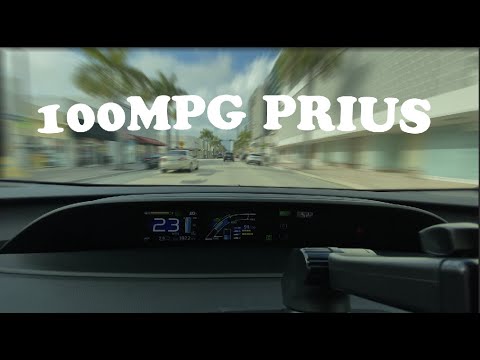 100mpg prius eco drive 2019 2020 ECO