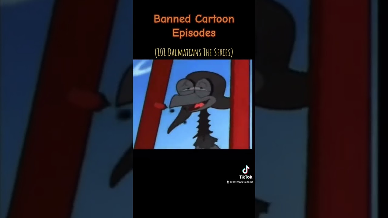 101 Dalmatians The Series “Alive N’ Chicken” (Banned Cartoon Episodes) #shorts