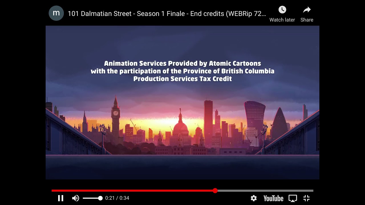 101 Dalmations Street End Credits