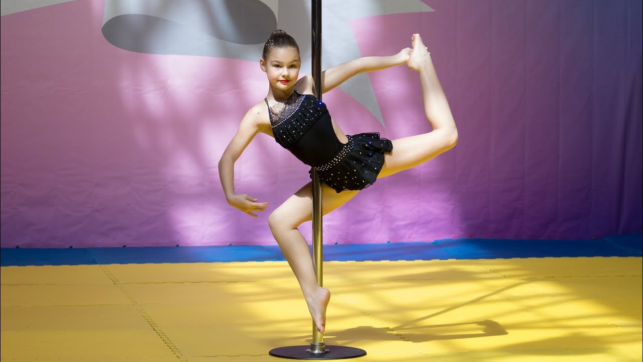 10-13 years old pole sport kids Russia Шевченко Вероника Санкт Петербург