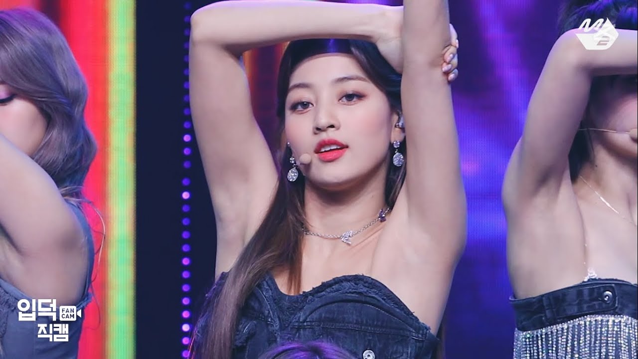 [1080p] Twice Jihyo Iconic armpit - 'I CAN'T STOP ME' - armpit edit video -  @MCOUNTDOWN_2020.11.5