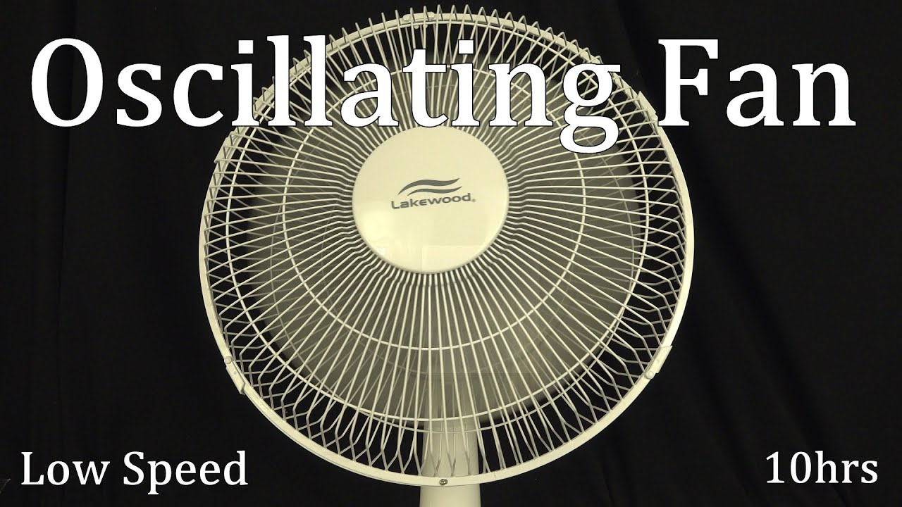 10hr Oscillating Fan (Sleep Sounds