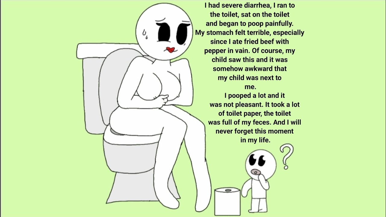 11№ Comics Mother has a diarrhea