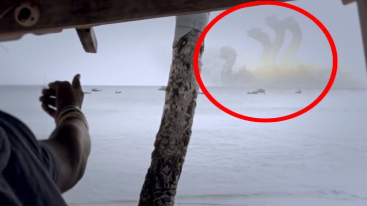 11 monstruos marinos captados en video en la vida real