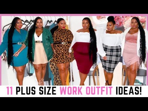11 Plus Size Work Outfit Ideas From SHEIN, BOOHOO, ASOS, & FOREVER 21!