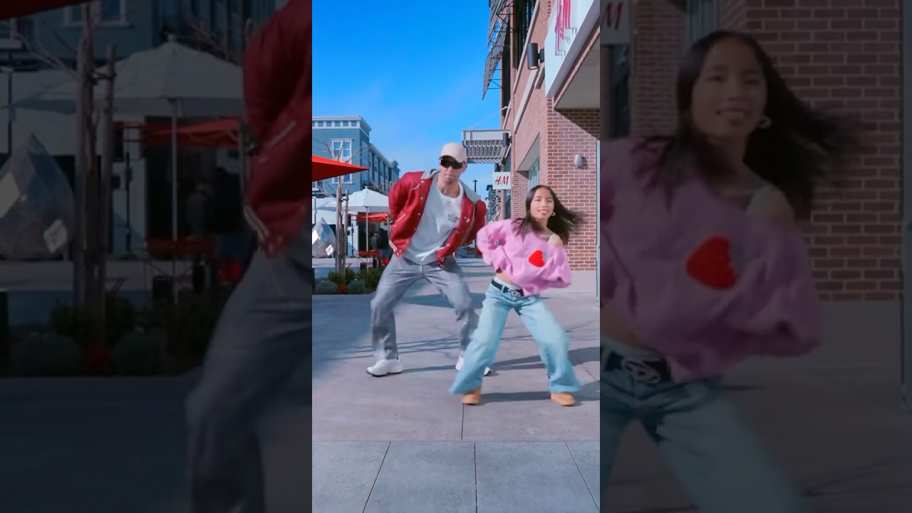 11 year old girl wanted to dance with me and this happened 🤯