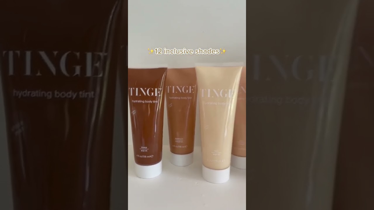 12 inclusive shades of the TINGE tint