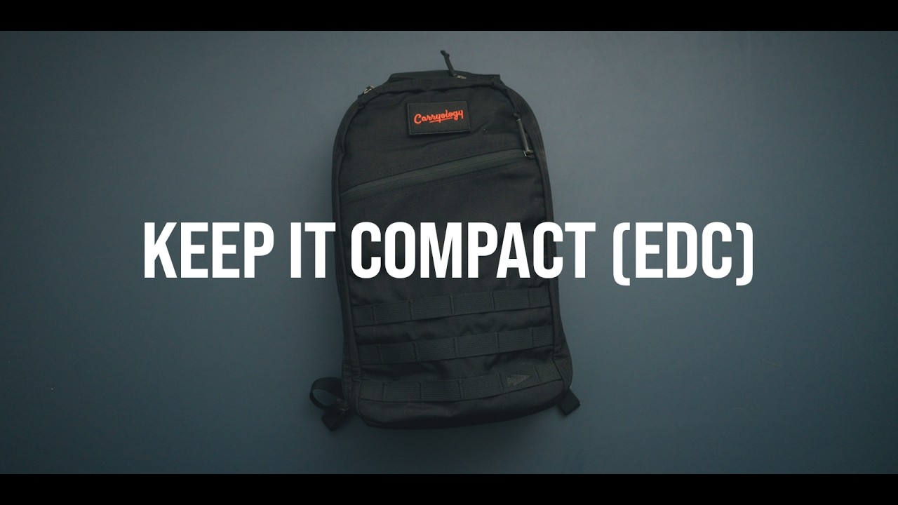 12 Stylish Everyday Carry Backpacks That Keep It Compact (Under 22L)