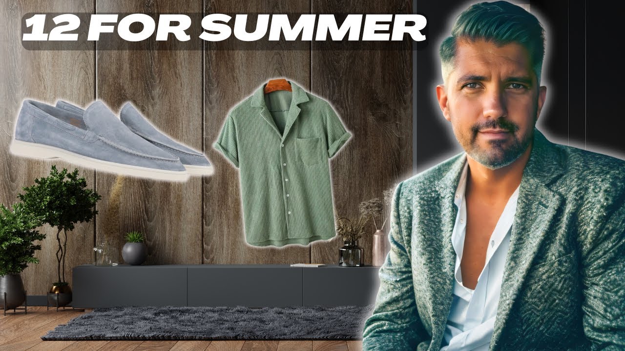 12 Summer Style Items Every Man Needs to Look Sharp
